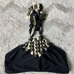 Boho Halter Bathingsuit Top